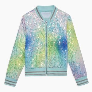 Kids size 10 sequin jacket